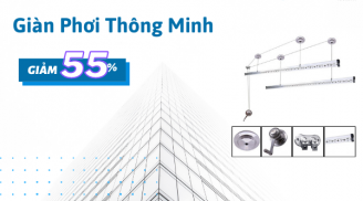 Giải pháp phơi quần áo thế hệ mới với gianphoi.com.vn