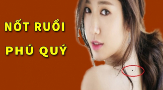 3 nốt ruồi tượng trưng cho Tài - Lộc - Phát ai được 1/3 cũng hạnh phúc, viên mãn, giàu có suốt đời
