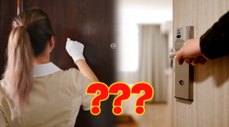 Vì sao nhân viên khách sạn luôn gõ cửa 3 lần dù biết trong phòng không có ai?