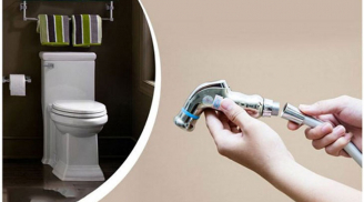 Vòi xịt nước bỗng dưng rò rỉ nước, làm cách nào để không cần thay mới?