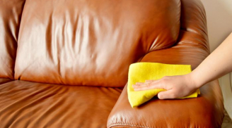 Ghế sofa da bẩn làm theo 10 bước này là sạch nhưng có 1 quy tắc phải nhớ