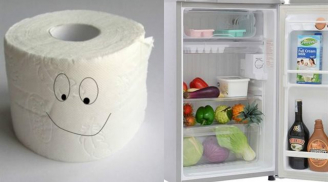 Để 2 cuộn giấy vệ sinh vào tủ lạnh, hiệu quả kinh ngạc khiến nhiều người bất ngờ