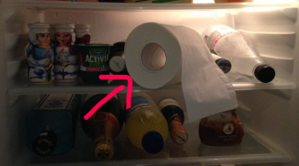 Ban đêm đặt 1 cuộn giấy vệ sinh vào tủ lạnh: Sáng dậy bạn sẽ thấy điều kỳ diệu xảy ra?