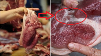 Thịt lợn có miếng đậm và nhạt: Người bán mách bạn 4 điều để mua thịt không bao giờ bị thiệt