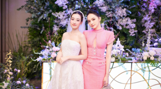 Hương Giang được khen tinh tế khi có cử chỉ này trong đám cưới Hoa hậu Đỗ Mỹ Linh