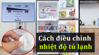 Chỉnh đúng 1 nút này, tủ lạnh tiết kiệm một nửa tiền điện, máy chạy êm ru, dùng 10 năm vẫn như mới