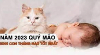 Sinh con năm 2023 tháng nào tốt, đứa trẻ lớn lên thông minh tài trí, giàu sang phú quý hơn người?