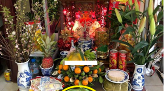 Bàn thờ Thần Tài hay có một bát nước thả hoa, nhà giàu hay nghèo đều làm: Đặt đúng lộc hưởng quanh năm