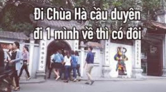 Đi Chùa Hà cầu duyên chuẩn bị lễ vật này: Thành tâm cầu được ước thấy, 2023 sớm 'lên xe hoa'