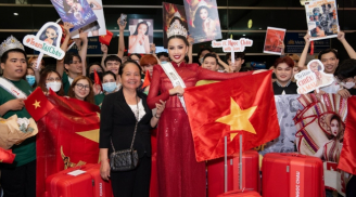 Ngọc Châu chính thức lên đường sang Mỹ tham dự Miss Universe 2022