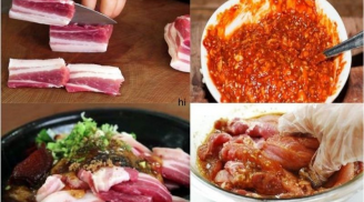 Ướp thịt lợn nướng cứ làm theo cách này, thịt thơm ngon và mềm, ai ăn cũng vừa miệng