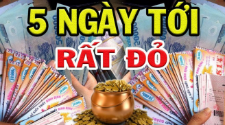Chờ 5 ngày tới: 4 tuổi dễ trúng số đổi đời, tiền đếm mỏi tay vận may không kể hết