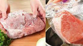 Thịt lấy ra từ tủ lạnh cứng như đá: Thêm vài giọt này chỉ 5 phút là mềm, không bị mất chất