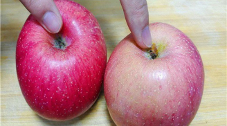 Vào siêu thị mua táo đừng dại chọn 4 quả này vì rất phí tiền, đến người bán cũng chẳng ăn