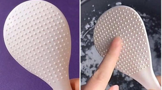 Tại sao trên muôi xới cơm lại có chấm tròn? Ngày nấu 3 bữa cơm, chưa chắc bạn đã biết lý do