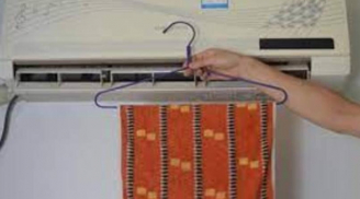 Treo 1 chiếc khăn tắm trong phòng điều hòa: Mẹo hay tiết kiệm điện, mang nhiều lợi ích cả nam và nữ cần
