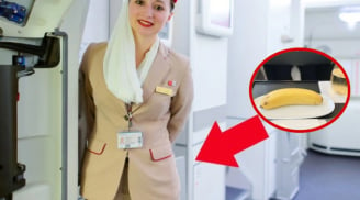 Hầu hết tiếp viên hàng không đều mang một quả chuối lên máy bay: Hóa ra để xử lý 1 việc