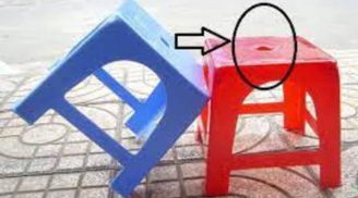 Vì sao ghế nhựa luôn có một lỗ tròn ở giữa: Không phải ai cũng biết lý do thực sự