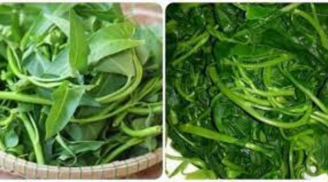 Mua rau muống chỉ cần nhìn 3 điểm là dễ dàng phân biệt rau sạch hay bẩn, biết để tránh mua nhầm