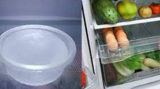 Đặt bát nước vào tủ lạnh qua đêm, cuối tháng nhìn hóa đơn tiền điện sẽ khiến bạn mừng khôn xiết