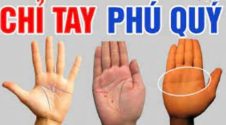 Thầy tướng số chỉ rõ: Ai có đường chỉ tay này số mệnh giàu sang, càng già càng có lộc, chuẩn hơn nhìn mặt