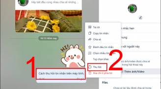 Ấn 1 nút này: Xóa lịch sử trò chuyện Zalo, thu hồi tin nhắn nhanh chóng, không thể khôi phục