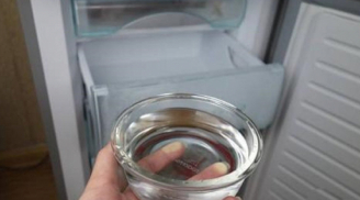 Đặt 1 bát nước trong tủ lạnh mang lại công dụng bất ngờ, nhà nào cũng nên áp dụng