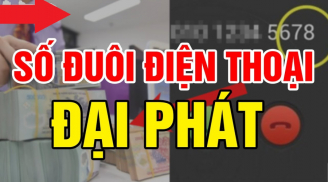 Cộng 3 số cuối cùng trên sim điện thoại: Nếu bằng số này thì xin chúc mừng, bạn cực kỳ may mắn