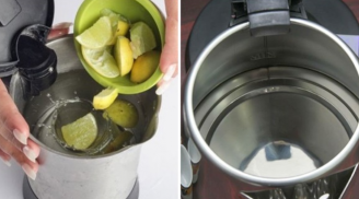 Ấm đun nước đóng cặn trắng, chỉ cần nhỏ vài giọt này vào ấm sạch tinh, cực dễ không tốn kém