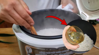 Nấu cơm bằng nước nóng hay nước lạnh thì dẻo ngon hơn?