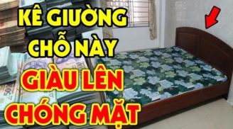 Đầu giường quay 4 hướng lộc lá mấy đời cạn sạch, con cháu lao đao