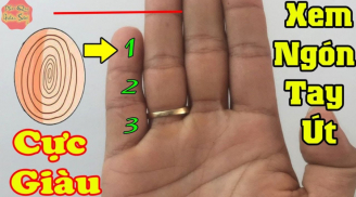 Ngó độ dài ngón út nhìn biết ngay ai hưởng phúc lộc sâu dày, ai nghèo hèn khó thoát
