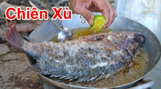 Đầu bếp 5 sao mách: Rán cá muốn không bị sát chảo, vàng giòn chỉ cần 1 thứ