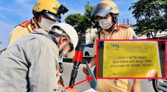 Từ 15/2/2025: Đã mua bảo hiểm xe máy mà không làm việc này vẫn bị CSGT thổi phạt