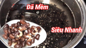 Bí quyết nấu chè đỗ đen nhanh nhừ, bùi thơm trong 10 phút