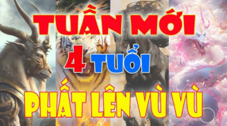 Thứ Hai đầu tuần: 3 tuổi “nhúng mình” chĩnh Vàng, vị trí đầu Tiền - Tài quấn thân