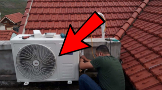Cục nóng điều hoà đặt ngoài trời có cần che chắn không?