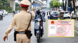 Người đi xe máy phải đổi Bằng lái xe, dùng mẫu cũ bị phạt đến 6 triệu, đúng không?