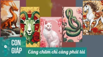 4 tuổi im ỉm Trời Thương, lộc vào đầy túi, 2 tuổi nghèo không dứt nổi
