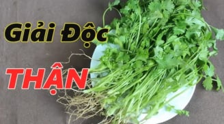 Ăn rau mùi có giải độc gan thận?