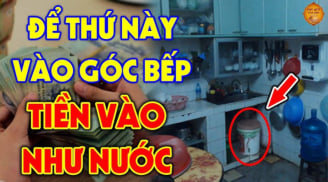 Bếp là nơi thổi Lộc: 3 thứ đặt vào Tiền càng đến nhanh