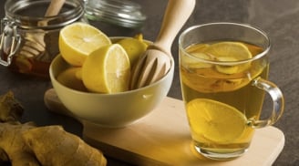 Cách pha nước chanh gừng giữ ấm, tốt cho họng