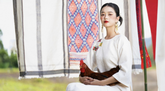 Ao Kim Ngọc đưa thổ cẩm người Mạ ra phố thị