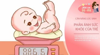 Sinh con càng gần số cân này mẹ càng mừng: Con càng lớn IQ càng cao
