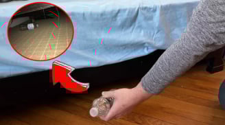 Lăn chai nước vào gầm giường khách sạn: Việc nhỏ nhưng lợi lớn, bạn đã thử chưa?