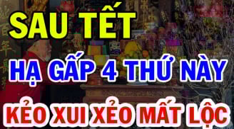 Hết Tết hạ gấp 4 thứ trên bàn thờ, giữ cố chỉ thêm mất lộc