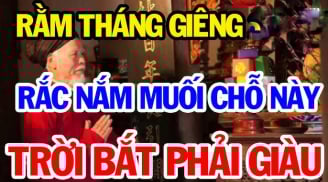 Trước Rằm tháng Giêng mua muối để đúng chỗ này, Tiền về ào ạt