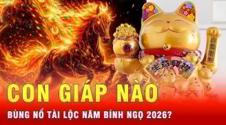 Thánh rót lộc cho, 3 con giáp Tiền chẳng phải lo, Lộc nhiều vô kể