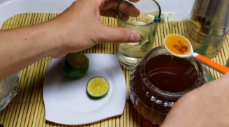 Pha nước chanh thêm nửa thìa này, mỡ bụng tích lâu năm cũng xẹp hết