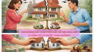 Xây nhà trên đất nhà chồng: Ly hôn có được chia đôi không?